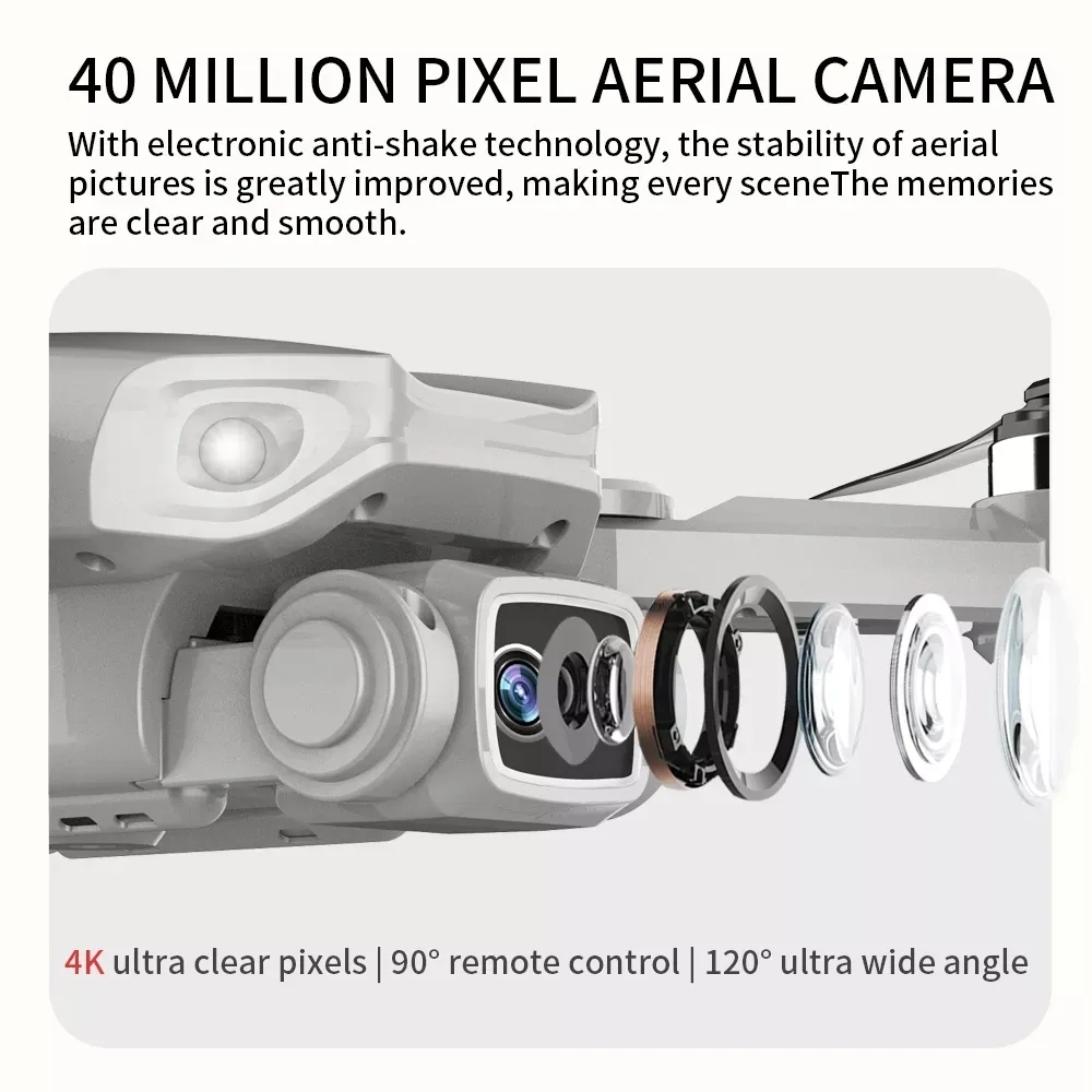 Drone L900 Pro 4K Professional - Drone Camera Lens review and price
