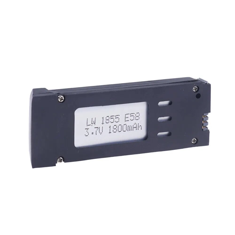 3.7V 1800mAh RC Drone Lithium  - Eachine Drone E58 review and price